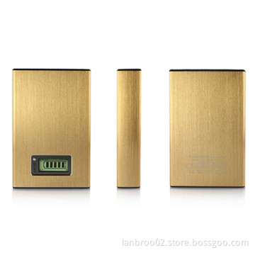Portable Power Bank with LCD Display and 2USB Ports